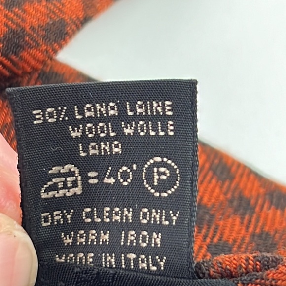 Ermenegildo Zegna Orand Check Tie - Picture 4 of 8